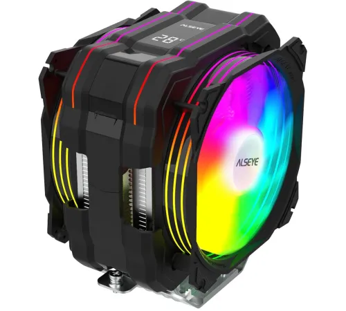 Кулер для процессора ALSEYE M120D Plus черный