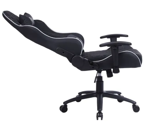 Кресло CACTUS CS-CHR-030BLS черный/серебристый