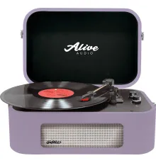 Виниловый проигрыватель Alive Audio Stories сиреневый
