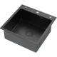 Кухонная мойка ARFEKA Eco AR 500*500 POP-UP BLACK PVD NANO
