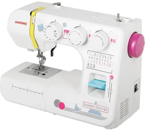 Электромеханическая швейная машина Janome Excellent Stitch 18A