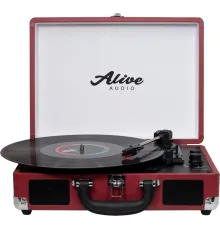Виниловый проигрыватель Alive Audio Glam Cherry