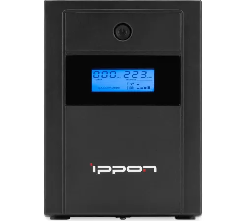 Источник бесперебойного питания IPPON Back Basic 1200 LCD Euro