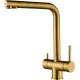 Смеситель ZorG Argos Premium PVD gold