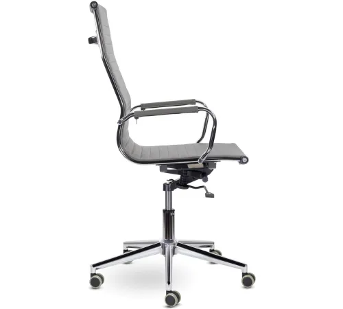 Кресло Brabix Premium Intense EX-531 экокожа/хром темно-серый