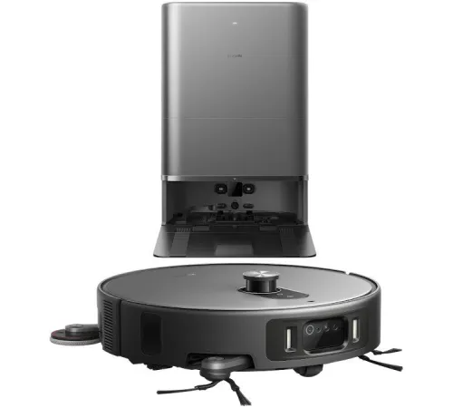 Робот-пылесос Xiaomi Robot Vacuum 6 Max PV11GL Dark Gray Silver евровилка, темно-серый