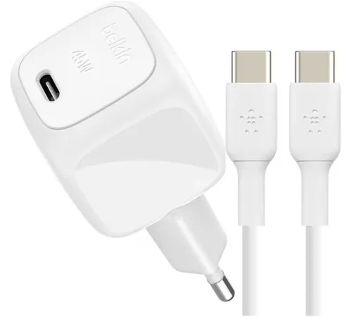 Сетевое зарядное Belkin WCA013KQ1MWH-B6 USB Type-С белый