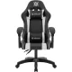 Игровое геймерское кресло Defender Legas черный/белый