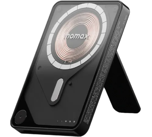 Внешний аккумулятор Momax 1-Power X Pro Magnetic Built-In USB-C IP131 5000mAh черный