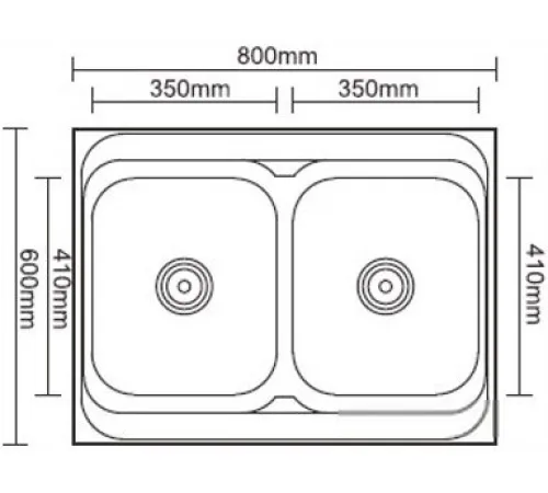 Кухонная мойка Ledeme L98060B
