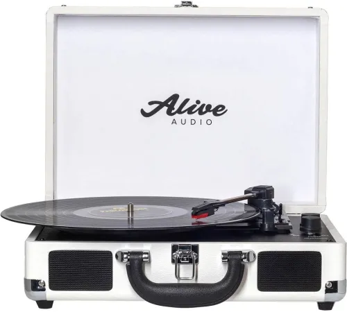 Виниловый проигрыватель Alive Audio Glam Milk