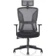 Офисное кресло SitZone U-065A сетка/ткань, черный