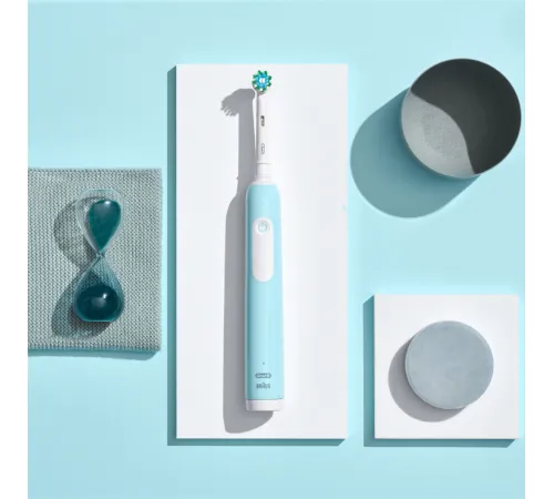 Комплект зубных щеток Oral-B Pro Series 1 D305.523.3H 2 шт, черный/бирюзовый