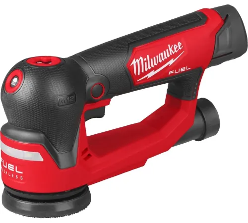 Эксцентриковая шлифмашина Milwaukee M12 FSDR75-202B 4933498233 с 2-мя АКБ, сумка