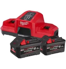 Аккумулятор с зарядным устройством Milwaukee FORGENRG-602 4933498549 18В + 18В/6 Ач