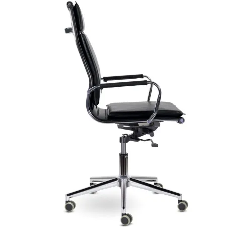 Кресло Brabix Premium Kayman EX-532 экокожа/хром черный
