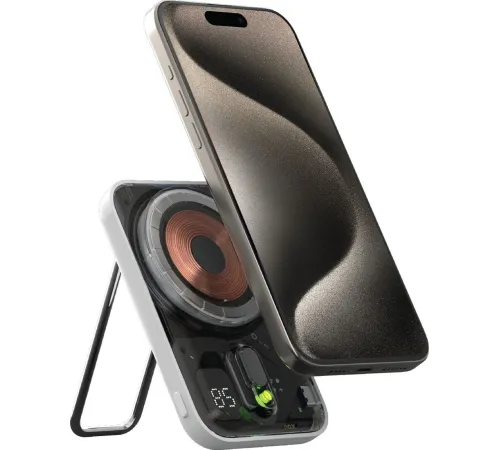 Внешний аккумулятор Momax 1-Power Flow Wireless IP126 5000mAh