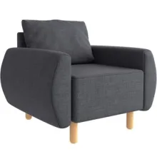 Интерьерное кресло Mio Tesoro Тулисия Twist 20 Dark Grey