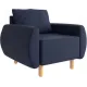 Интерьерное кресло Mio Tesoro Тулисия Malmo 79 Blue