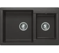 Кухонная мойка Polygran Brig-772 черный 16
