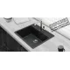 Кухонная мойка Berge BR-5750 + Like F8007122 черный