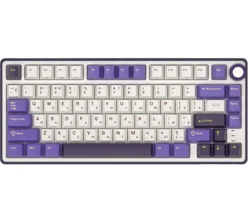 Клавиатура Royal Kludge R75 RGB Blackberry RK Silver
