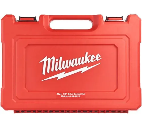 Набор трещотка с головками Milwaukee 4932471864 28 предметов