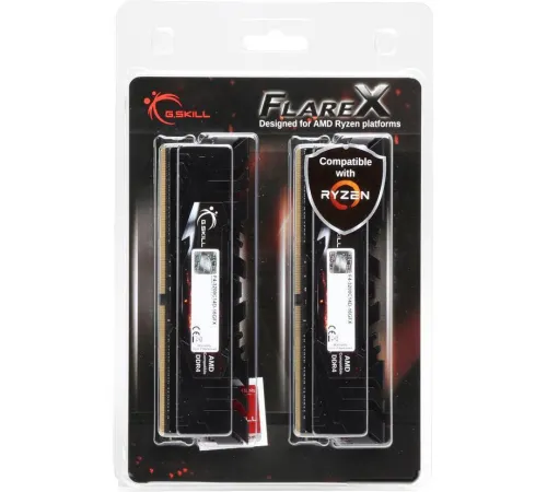 Оперативная память G.Skill Flare X 2x16GB DDR4 PC4-25600 F4-3200C16D-32GFX