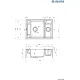 Кухонная мойка Deante Magnetic ZRM T503 антрацитовый металлик