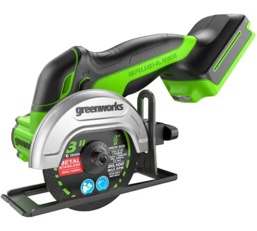 Угловая шлифмашина Greenworks GD24UCS без АКБ