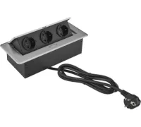 Сетевой фильтр CACTUS CS-SOCKET-EU3-GYBK