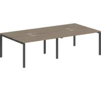 Стол Norden 320x143.8x75 SG.256.OD.63.AN антрацит/дуб темный