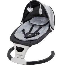 Детские шезлонги и качалки Amarobaby Teddy Swing AB24-22TED/09 черный