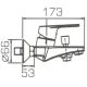 Смеситель  Bravat Line F65299C-1