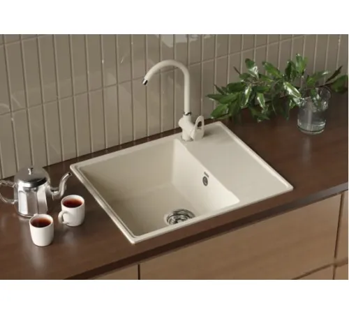 Кухонная мойка Ulgran QUARTZ Prima 605-05 бетон