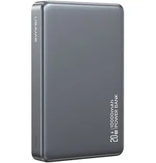 Внешний аккумулятор Usams CD242 10000mAh темно-серый