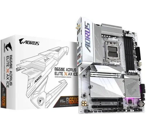 Материнская плата Gigabyte B650E Aorus Elite X AX Ice rev. 1.2