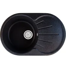 Кухонная мойка Berge BR-7501 черный матовый