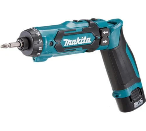 Шуруповерт Makita DF012DSE с 2-мя АКБ, кейс