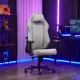 Игровое геймерское кресло Evolution TITAN Fabric серый