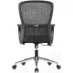 Офисное кресло SitZone U-069B хром/черный