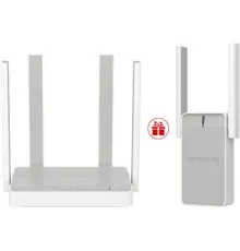 4G Wi-Fi роутер Netcraze Runner 4G NC-2212 + усилитель Wi-Fi Netcraze Buddy 4 NC-3211