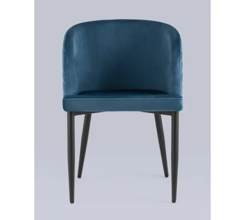 Стул Stool Group Оскар MC11 KD HLR-63 велюр сине-зеленый
