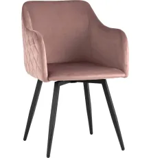 Стул Stool Group Ника MC66-5F KD HLR-44 велюр пыльно-розовый