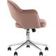 Офисное кресло Stool Group Кларк велюр розовый
