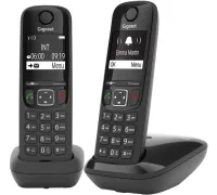 Радиотелефон Gigaset AS690 DUO черный