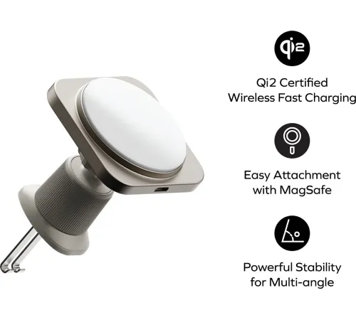 Держатель для смартфона Momax Q2.Mag CM32L титан