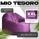 Кресло-мешок Mio Tesoro Poparada XXL PO-60x80-FI фиалка