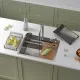 Кухонная мойка Roxen Stage Plus 560250-60 многофункциональная 8 в 1 60*48/сатин