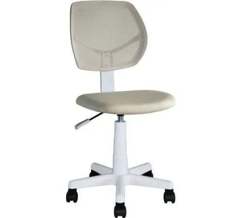 Компьютерное кресло Stool Group Лоло пластик белый/бежевый 5256W Mesh Beige